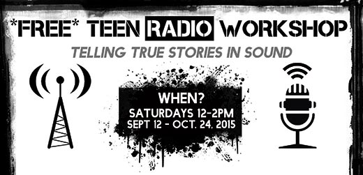 Free Teen Radio Workshop
