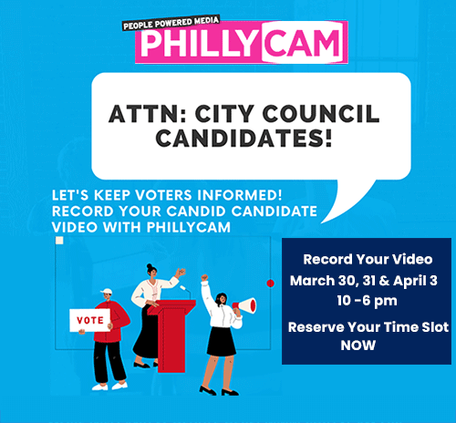 call for city council candidates to record vieo